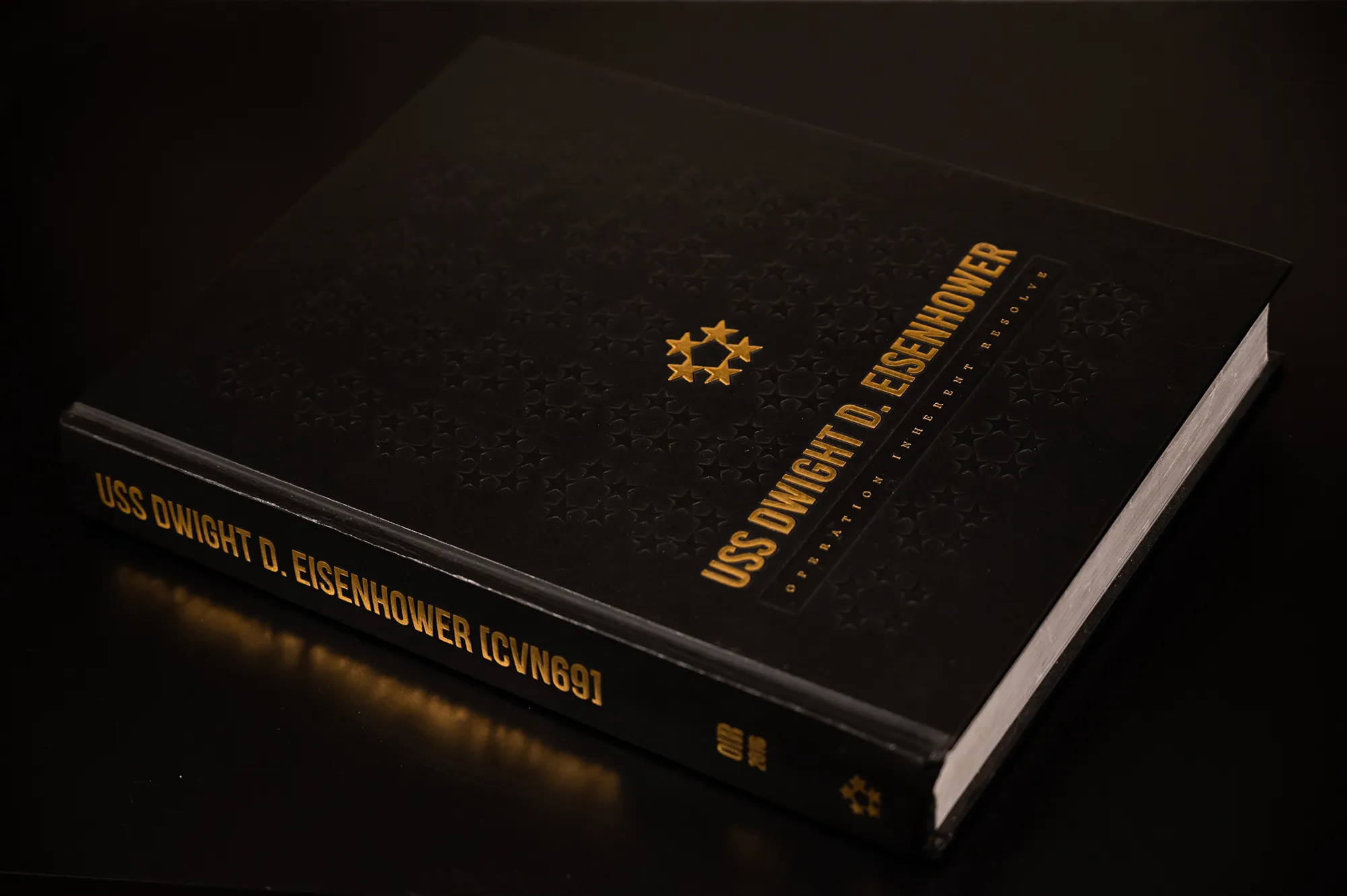 USS Dwight D. Eisenhower 600-page cruisebook